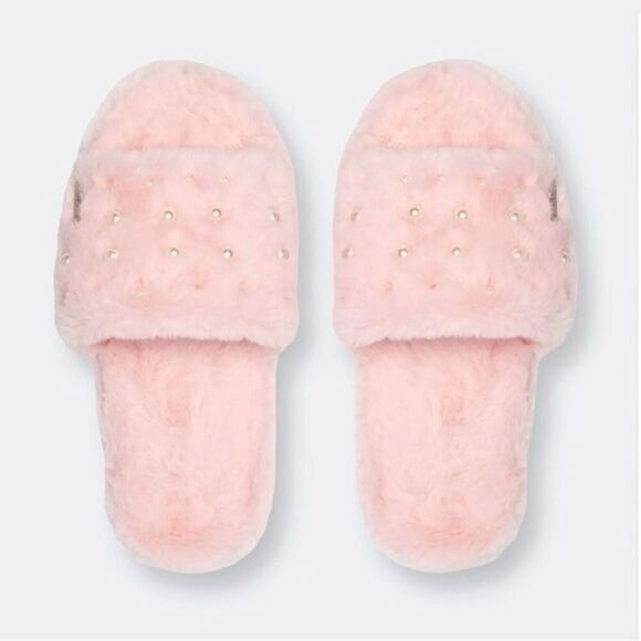 Pudus Audrey Pearl Memory Foam Slippers - Picture 1 of 7